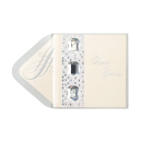 Gem Encrusted Border on Cream