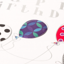 Modern Patterned Balloons