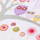 Patchwork Birthday Owls